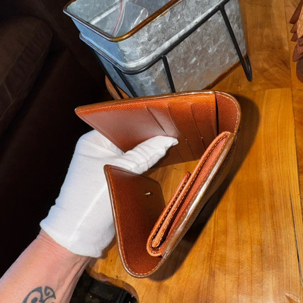 Louis Vuitton, international monogram, brown, long wallet vintage 2000 - Picture 10 of 15